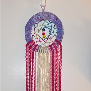 💜💕Small purple and pink handmade dreamcatcher 💕💜